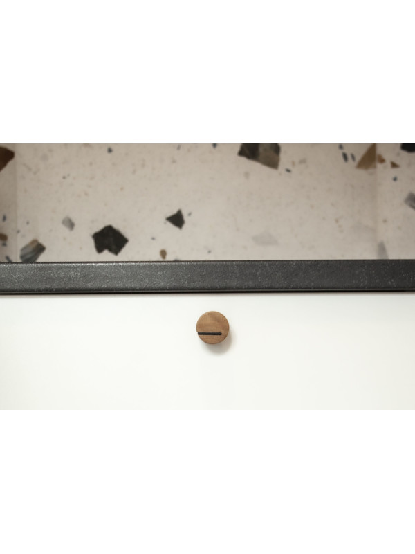 Butoni lemn, metal